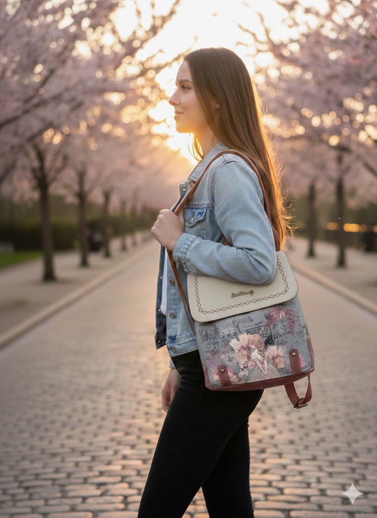 Rucsac mare si  multicolor
