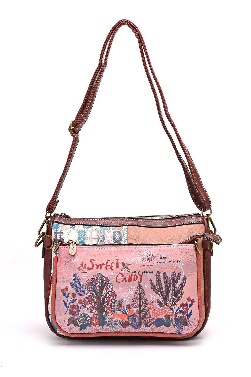 Geantă de mesager Sweet Candy model 2 in 1