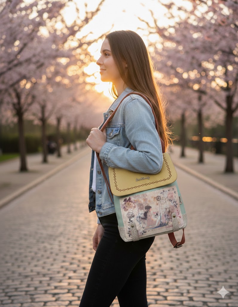Rucsac mare si  multicolor