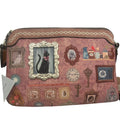 Geantă crossbody cu 2 compartimente.