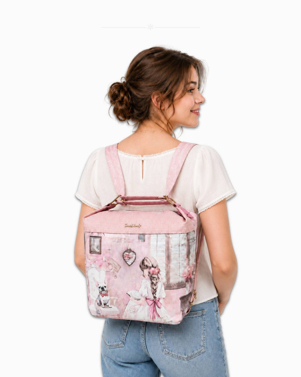 Sweet Candy Geantă-Rucsac 2in1