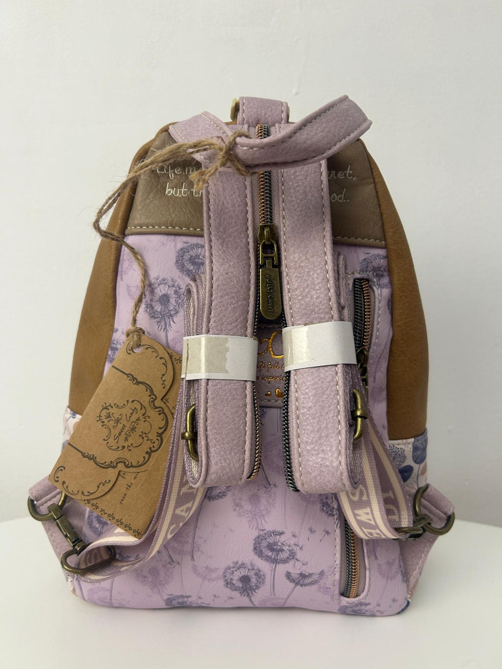 Rucsac sweet candy, design de păpușă și buzunare exterioare pentru femei
