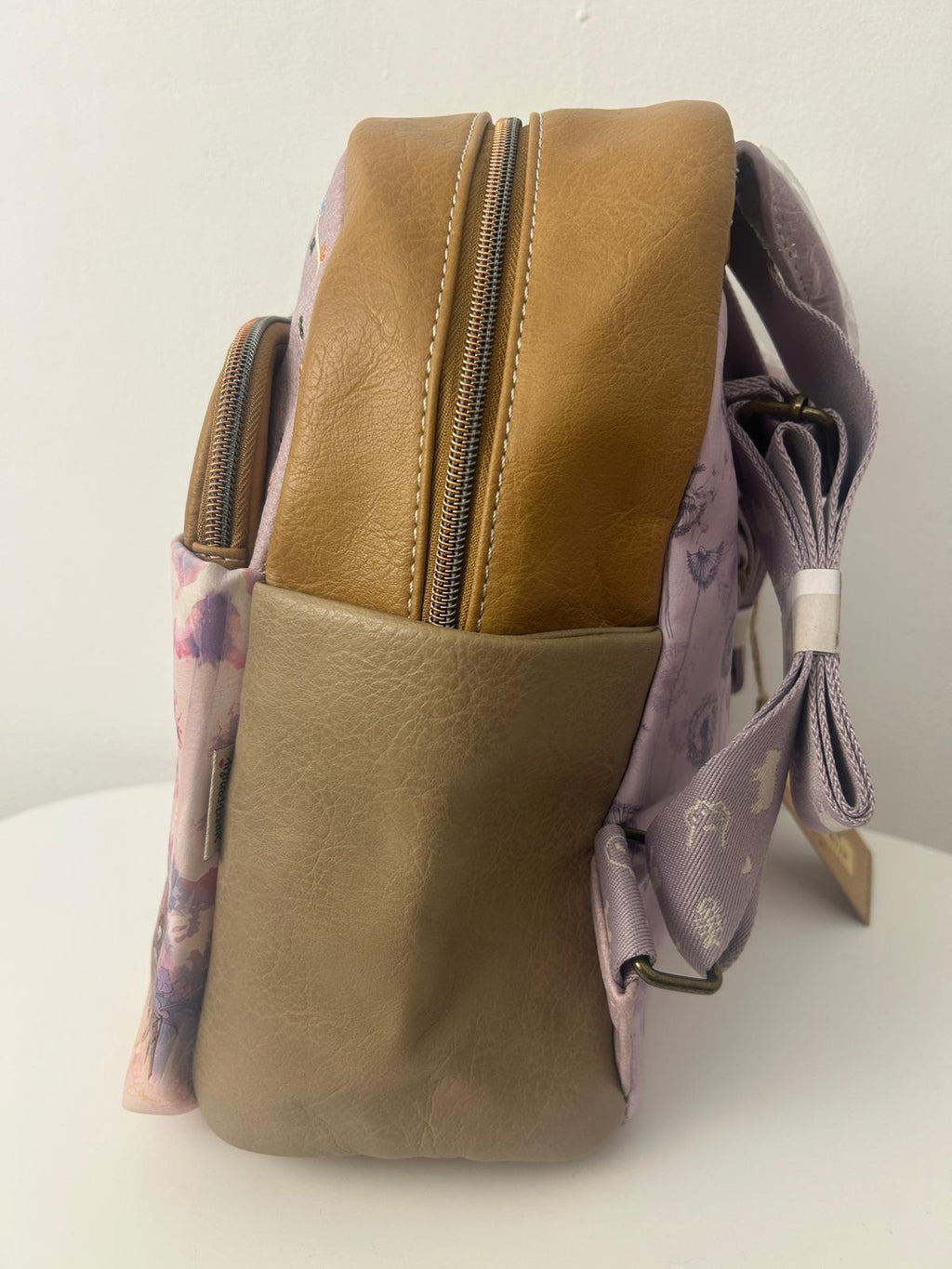 Rucsac mare din piele ecologiga , Sweet Candy, cu 5 compartimente