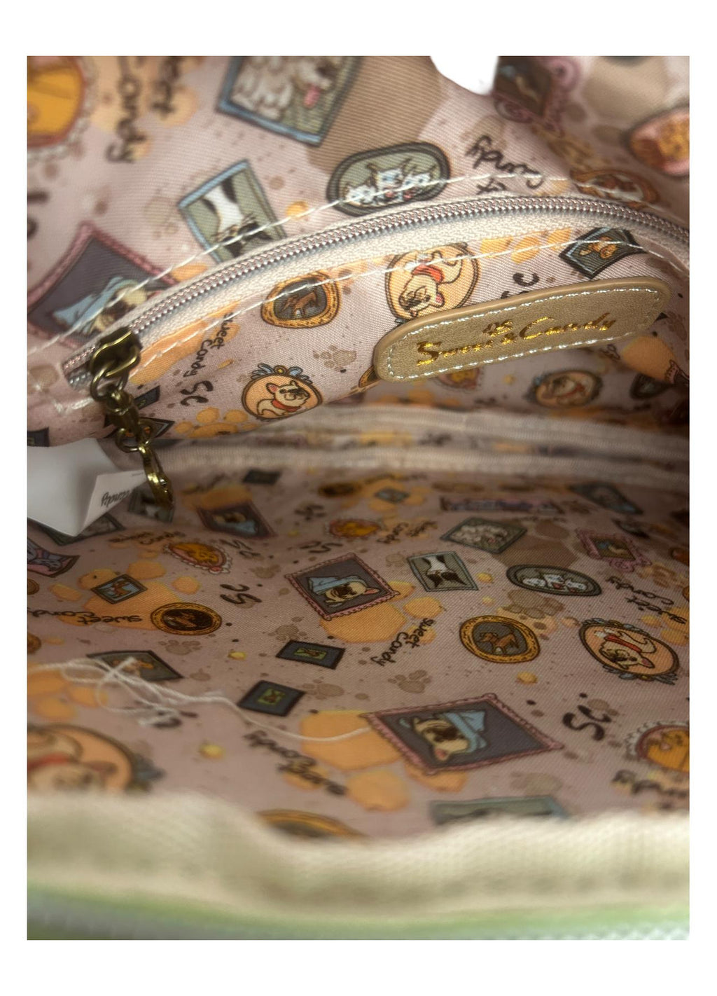 Geanta crossbody cu 2 compartimente principale