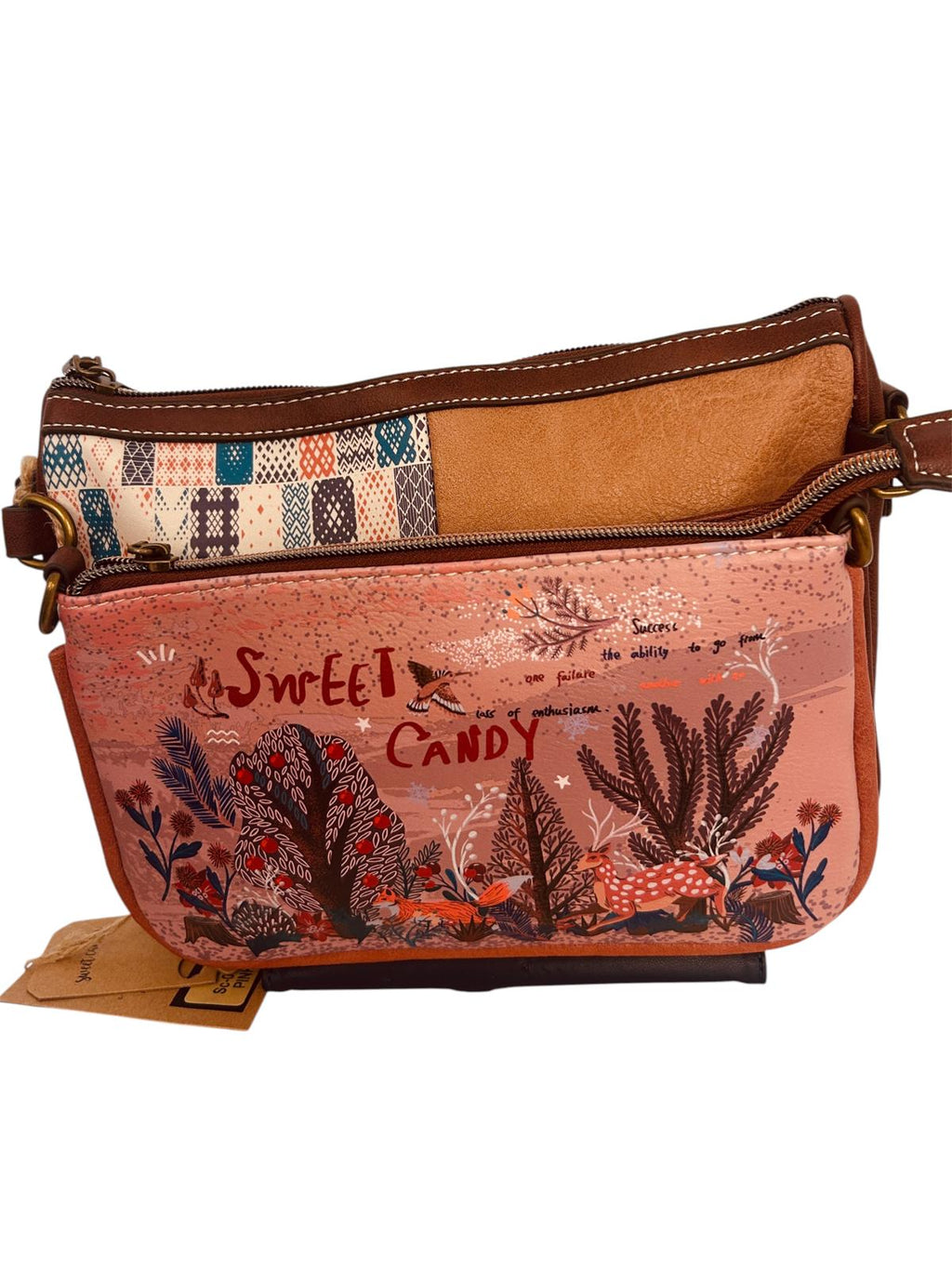 Geantă de mesager Sweet Candy model 2 in 1