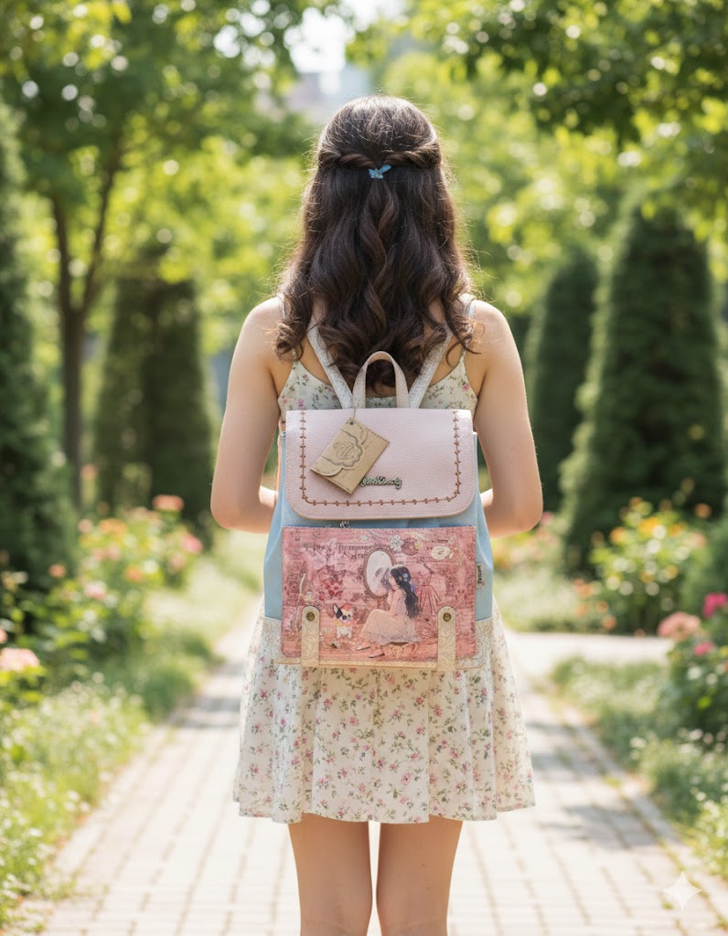 Rucsac mare si  multicolor