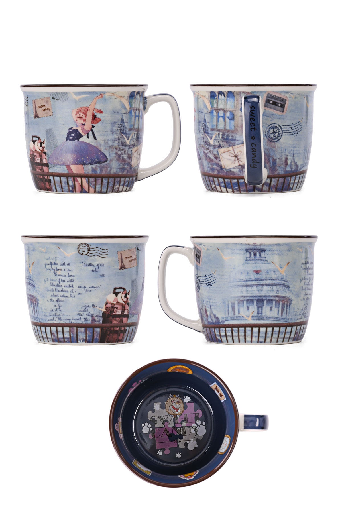 Ceramic Mug Sweet Candy Collection