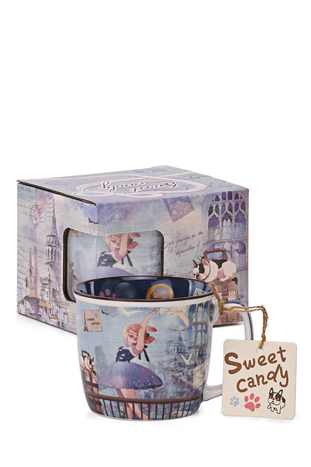 Ceramic Mug Sweet Candy Collection C-240-03-25B