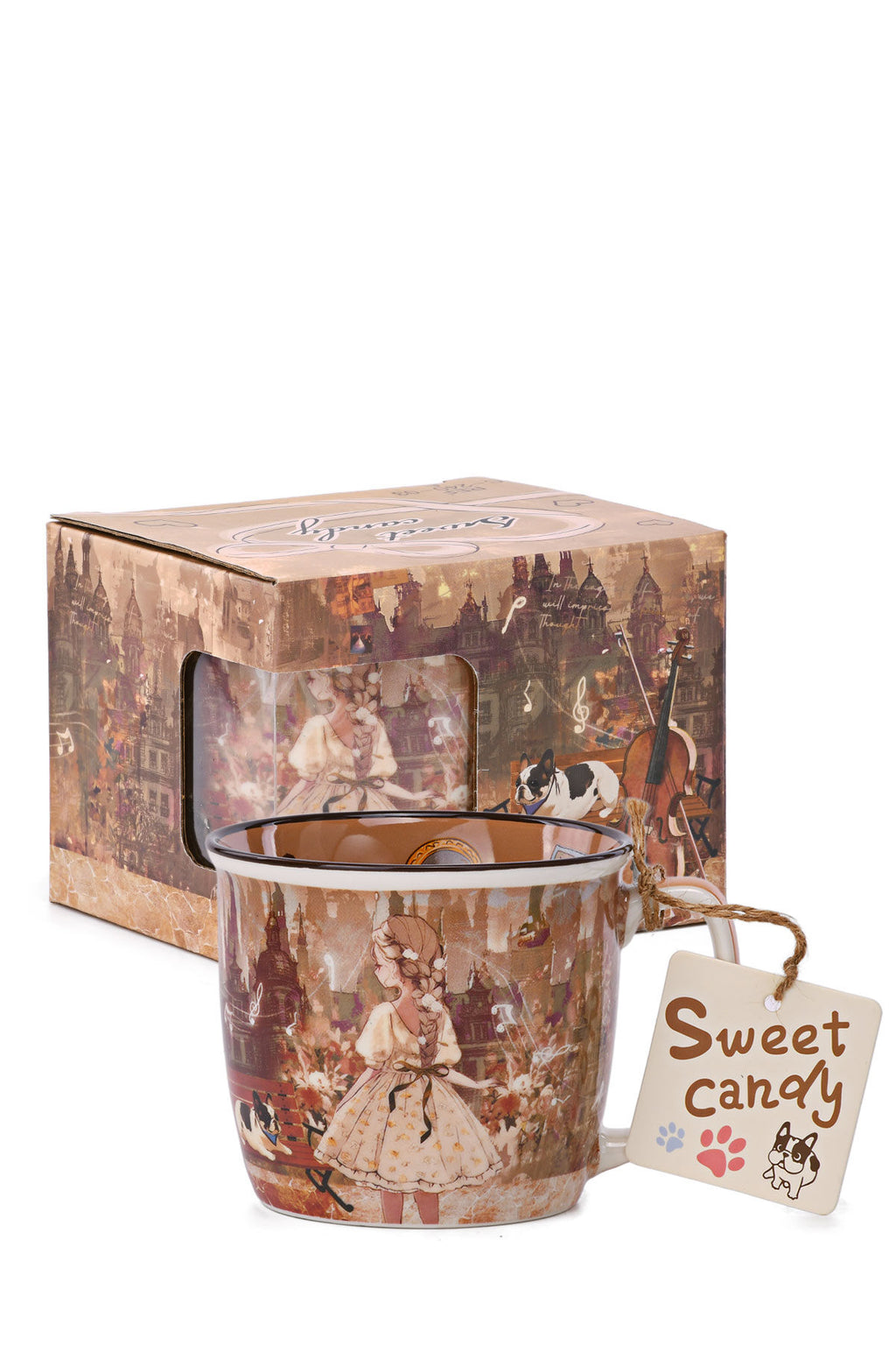 Ceramic Mug Sweet Candy Collection C-240-03-25B