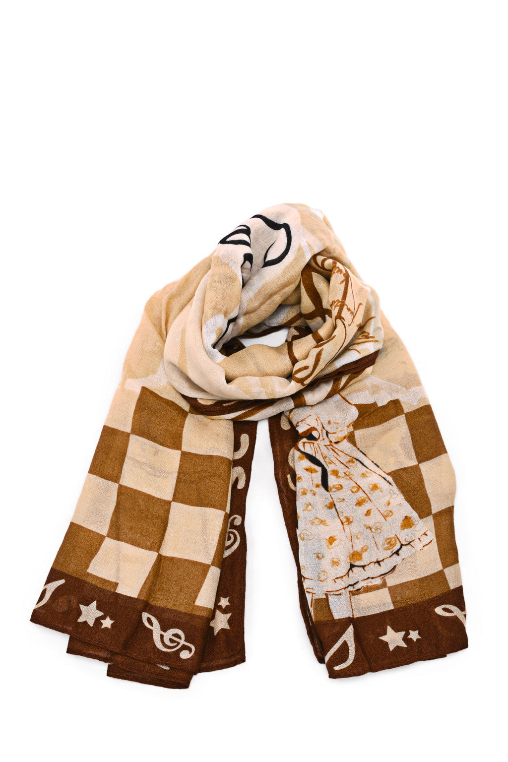 Sweet & Candy stole/scarf  C-354-03-25B