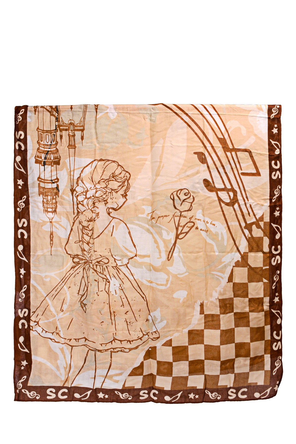 Sweet & Candy stole/scarf  C-354-03-25B