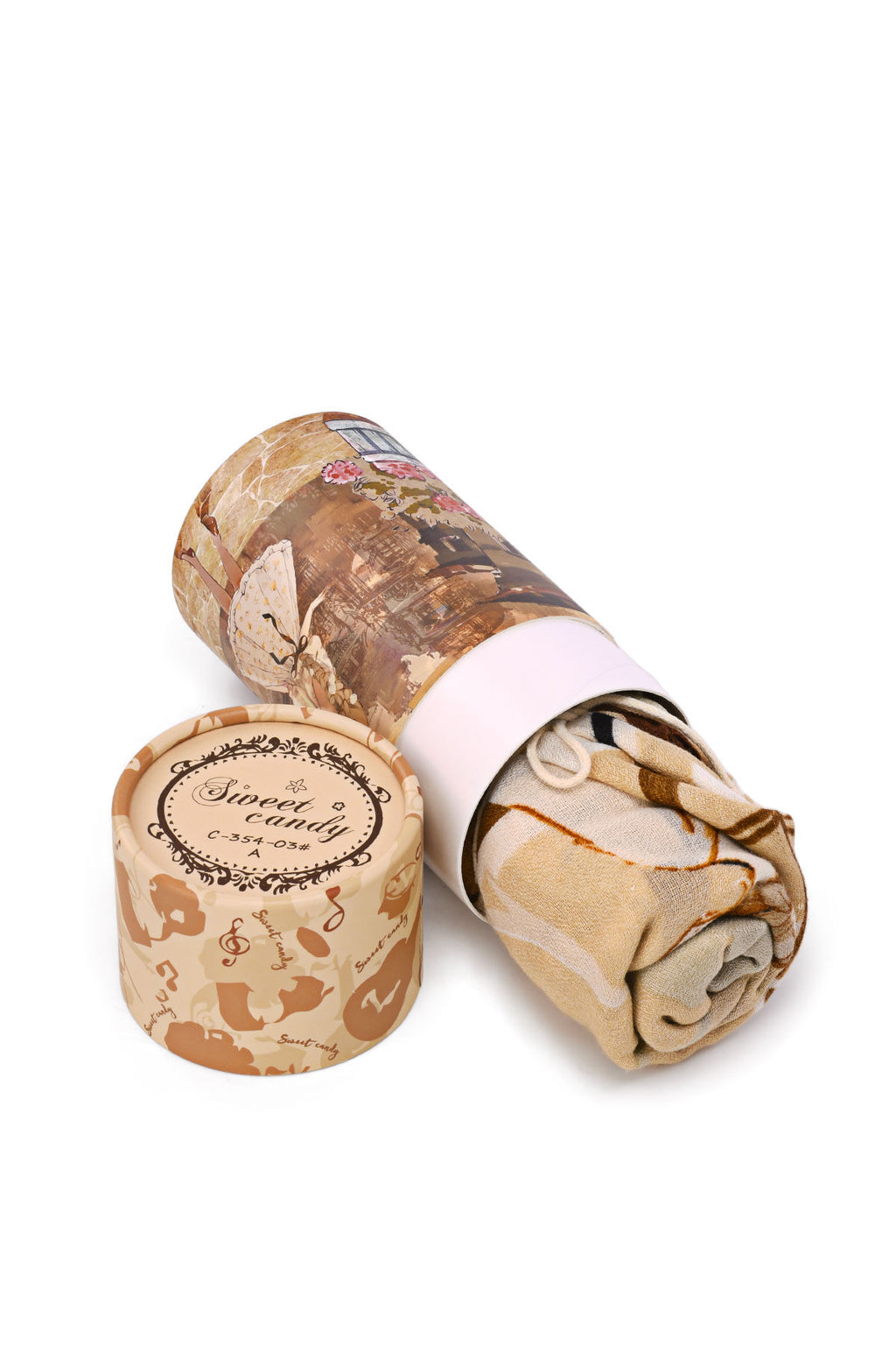 Sweet & Candy stole/scarf  C-354-03-25B