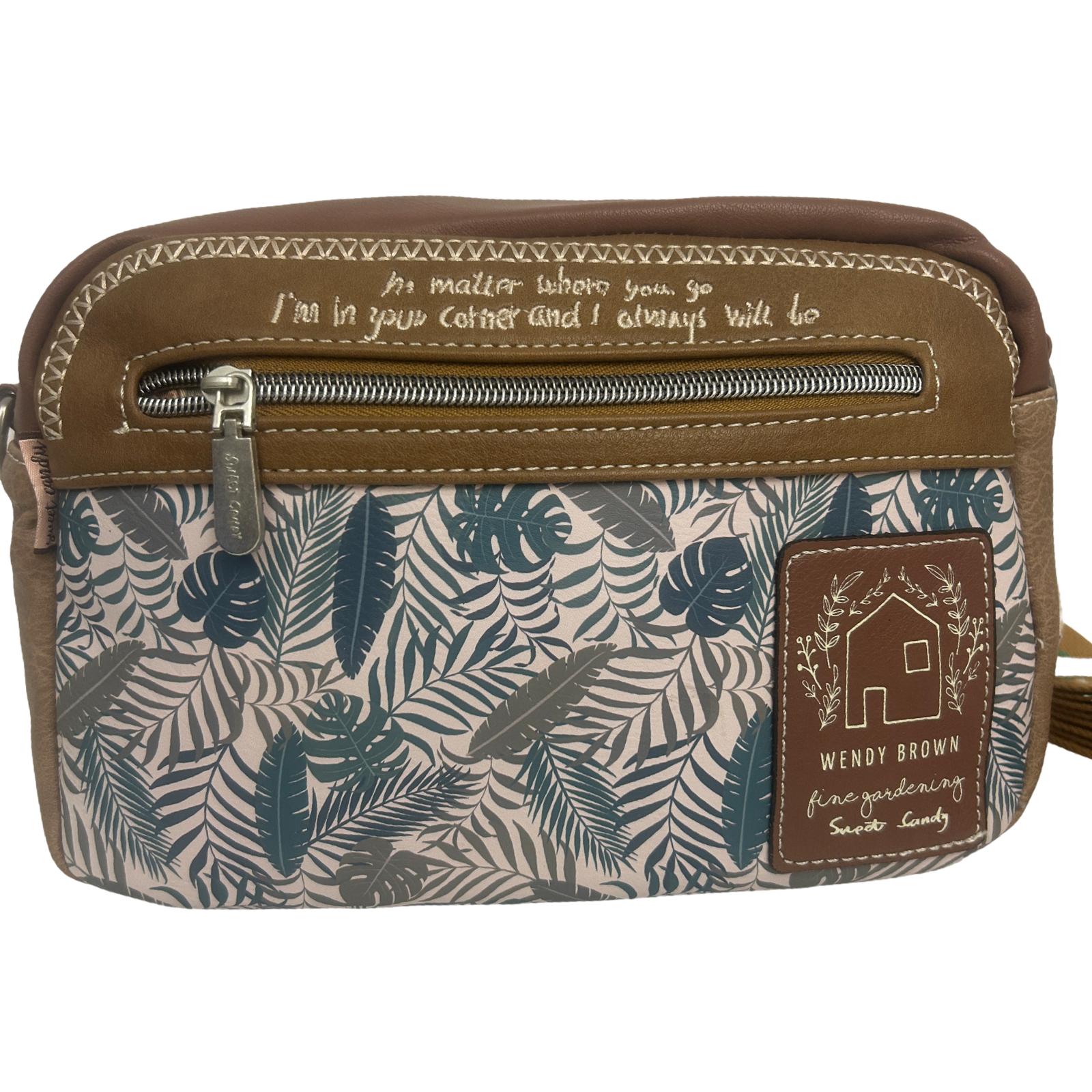 Geantă crossbody cu buzunar spate