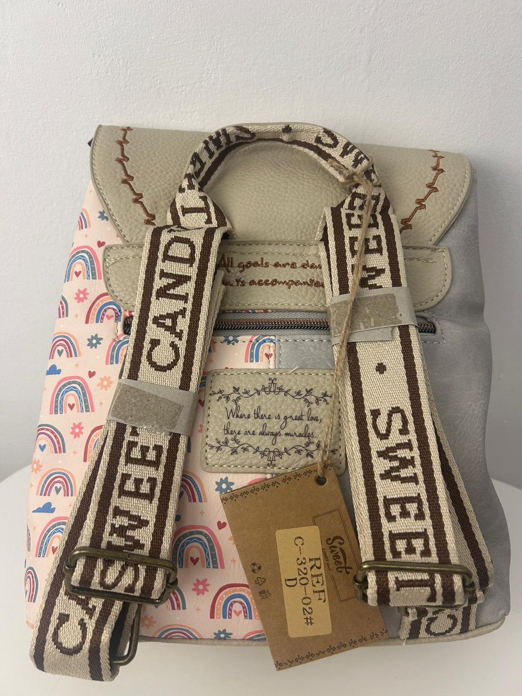 Rucsac mare si  multicolor