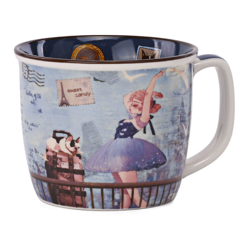 Cana ceramica sweet candy
