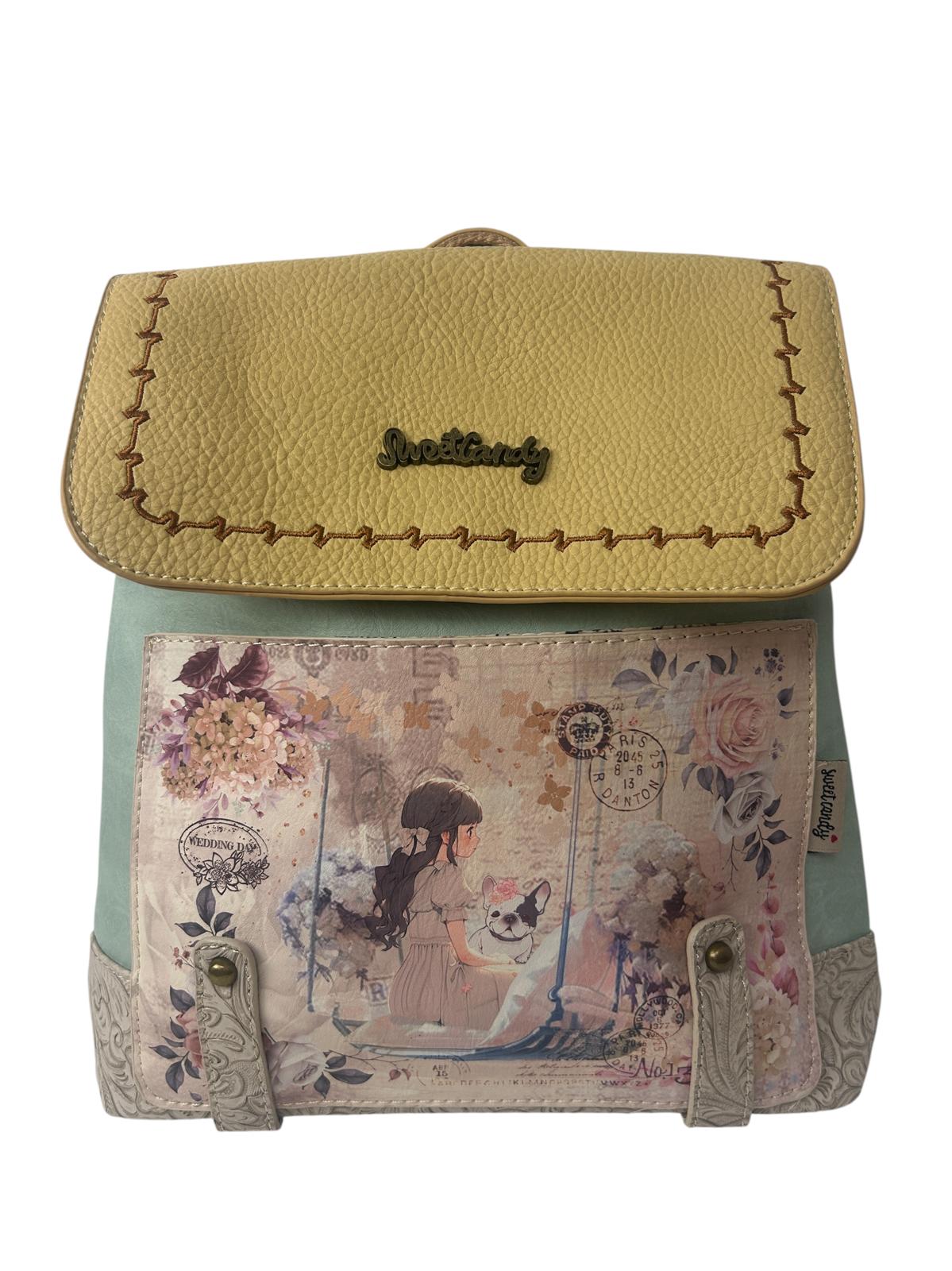 Rucsac mare si  multicolor
