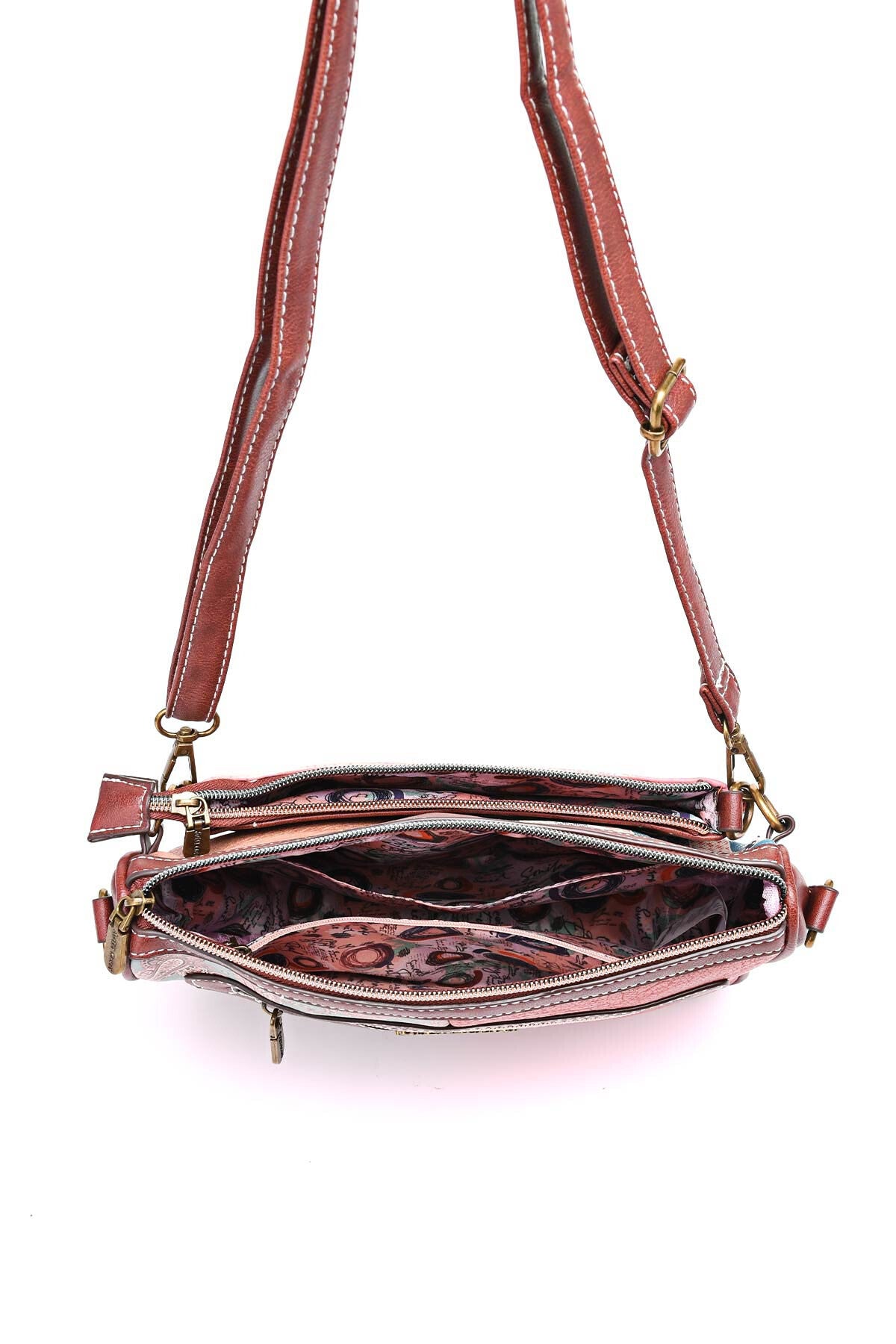 Fox 2-in-1 messenger bag