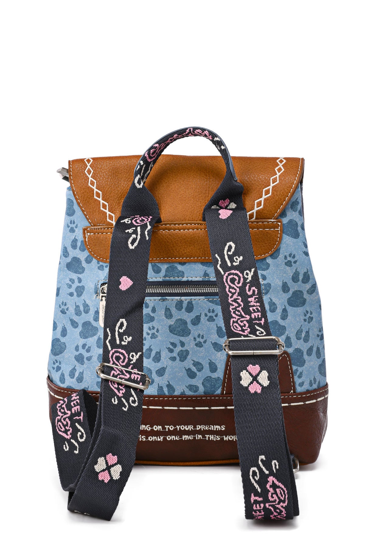 Sweet & Candy Cats flap backpack
