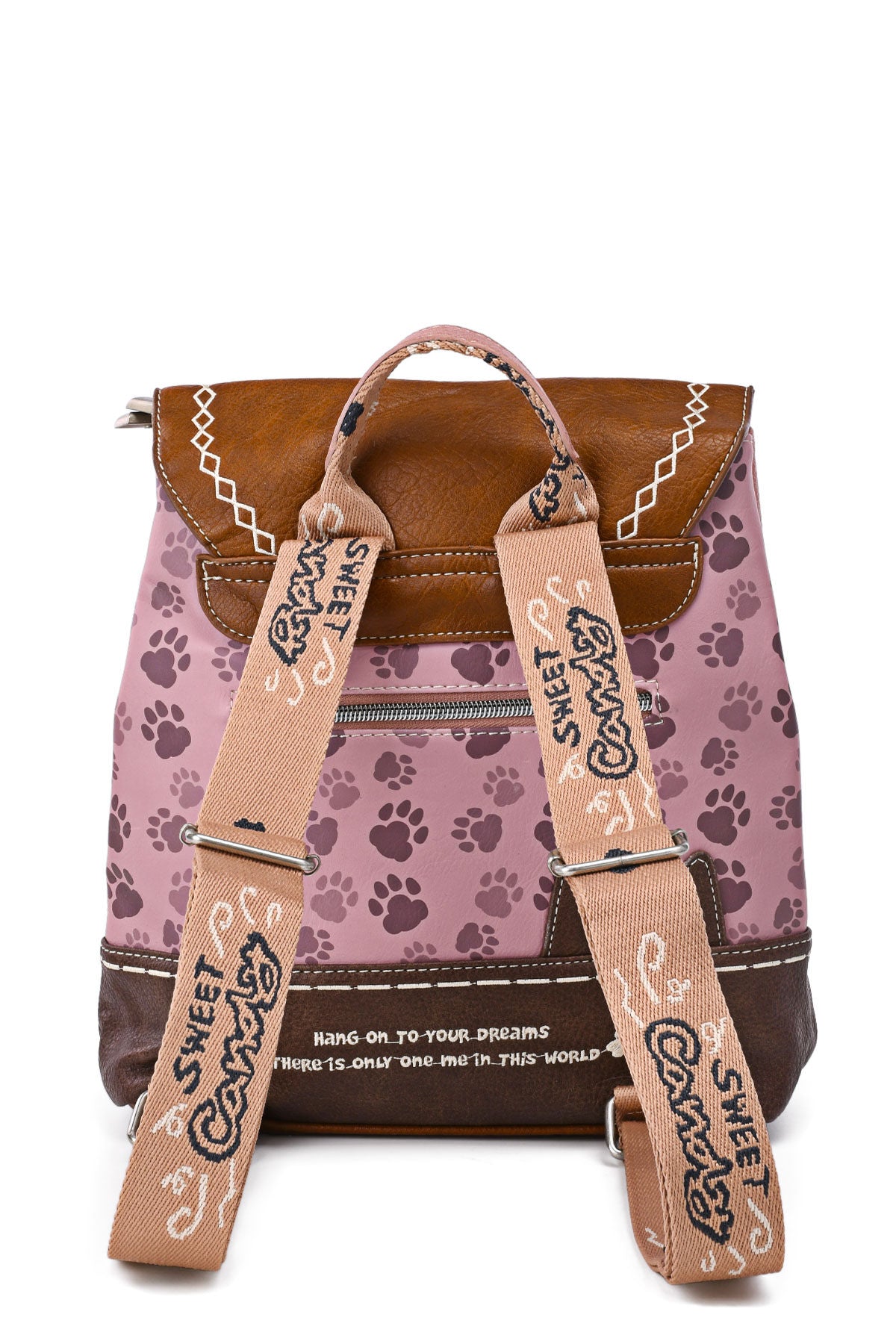 Sweet & Candy Cats flap backpack